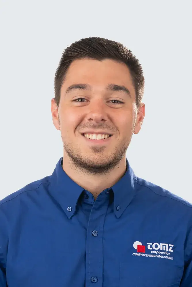 TOMZ Corporation Account Manager Cameron Nick.