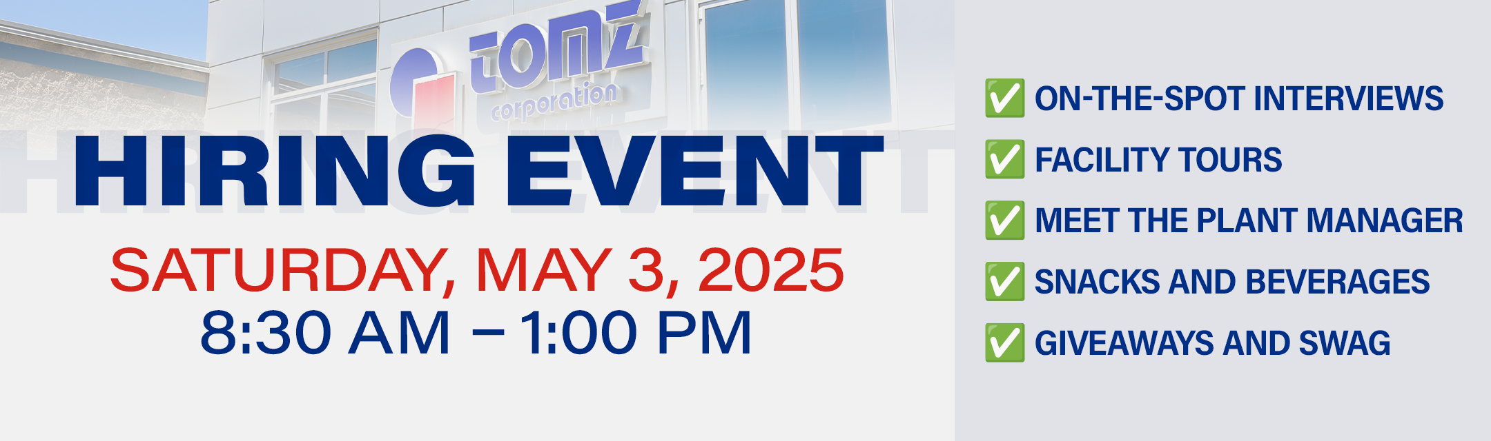 tomzhiring | TOMZ Corporation